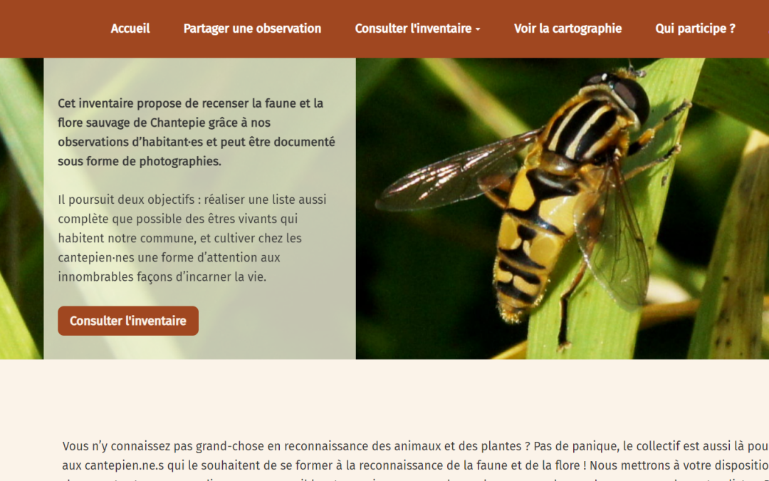 Nouvel inventaire de la biodiversité