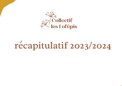 Assemblée Générale festive du Collectif et récapitulatif 2023/2024